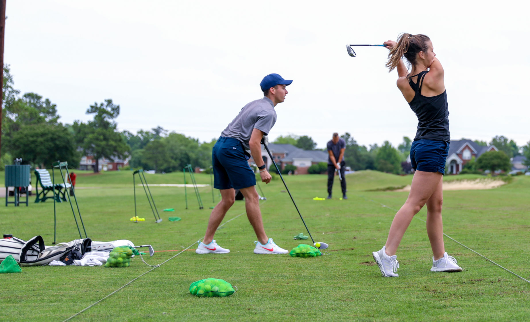 COVID-19 images Tuesday in Florence (Golf Edition)